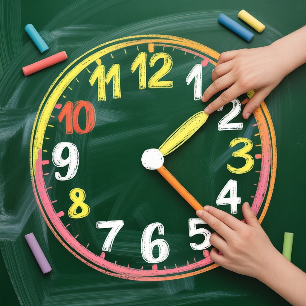 Horloge interactive