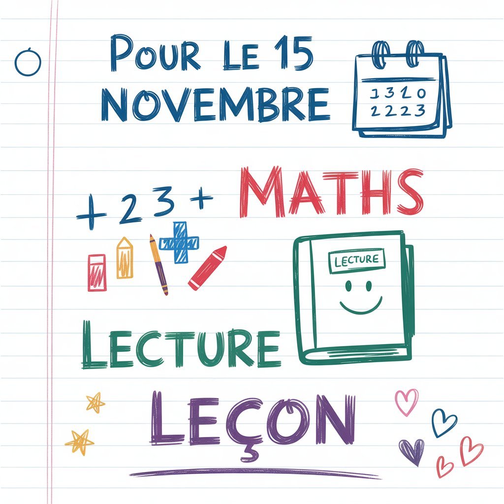 Devoirs à noter